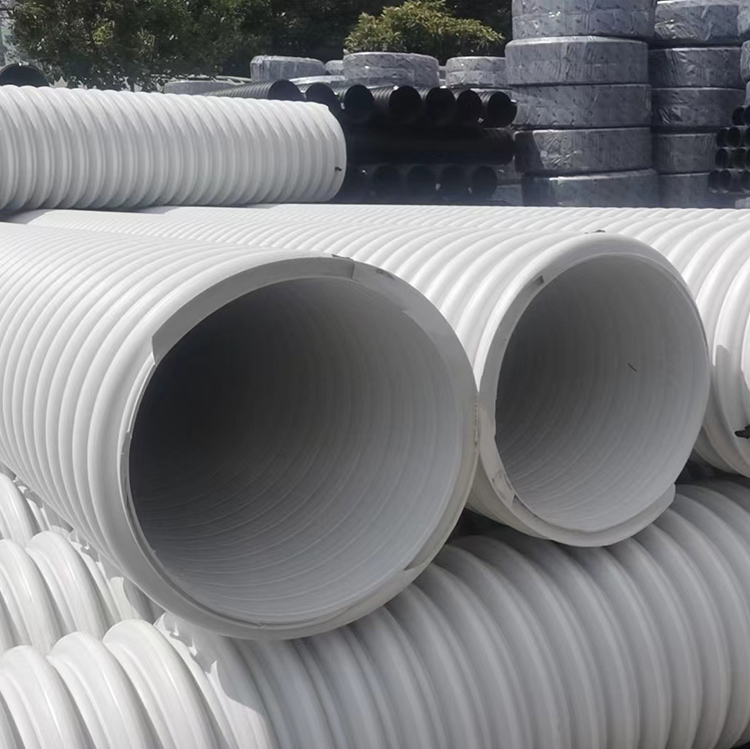 改性双色双波峰缠绕结构壁管